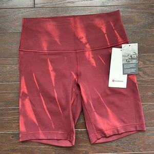 NWT lulu biker shorts